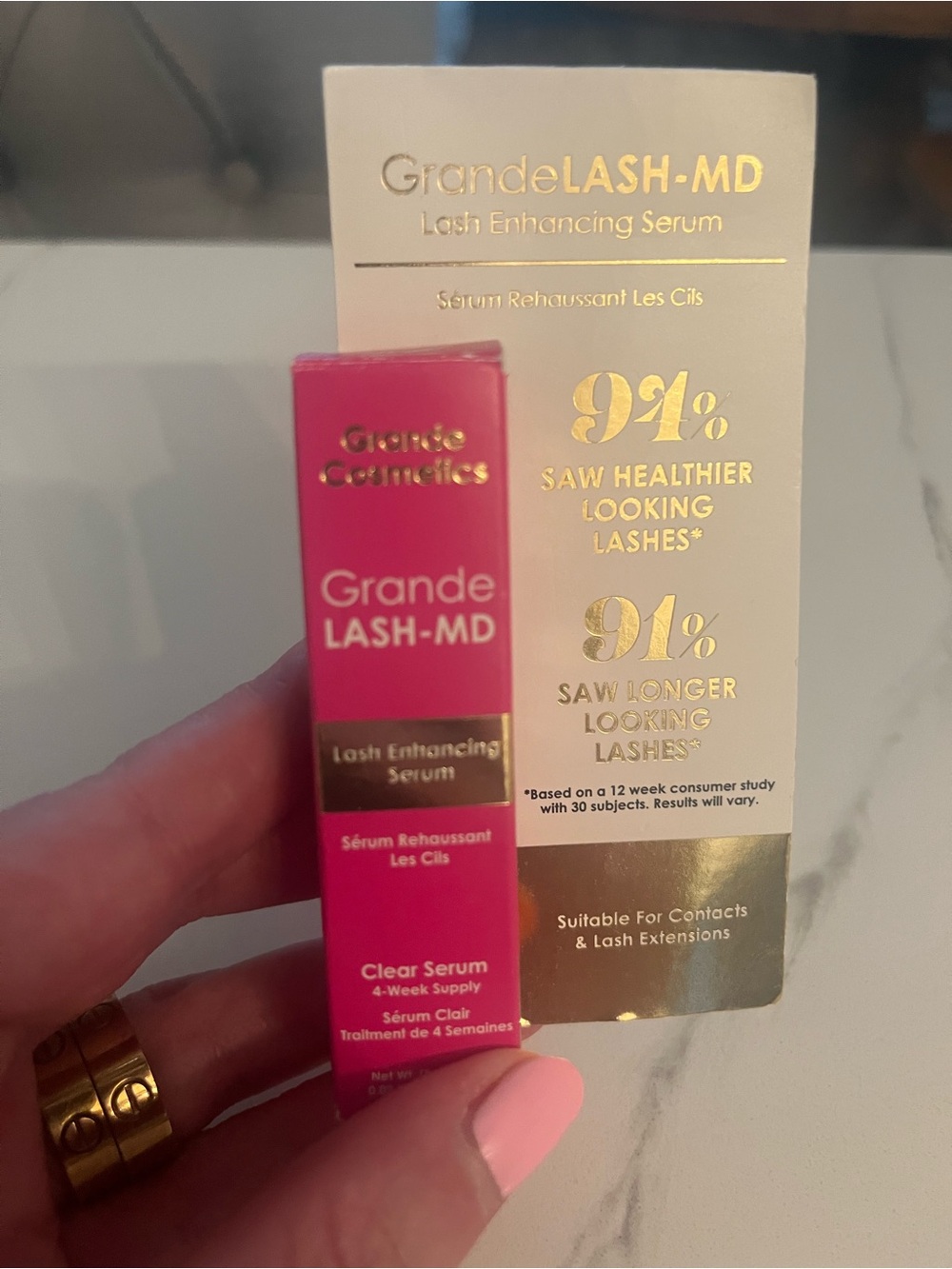 Lash Enhancing Serum – Clear (Pink Box)
